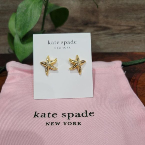 kate spade Jewelry - Kate Spade Sea Star Earrings